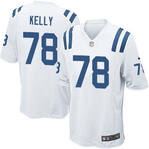 Youth Game Ryan Kelly Nike Jersey White Road - #78 NFL Indianapolis Colts